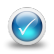 Simple Check Mark Icon #016807